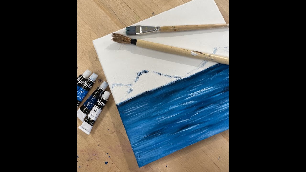 How to work with Oil Paint - YouTube