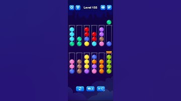Ball Sort Puzzle level 155. #puzzle  #puzzlegame #strategy #gamer #games #game #gamers
