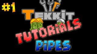 ★ Tekkit Tutorials - Pipes #1 - w/ SuperMinepod