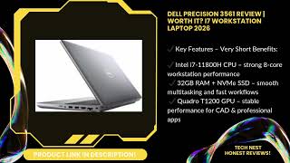 Dell Precision 3561 Review | Worth It? i7 Workstation Laptop 2026