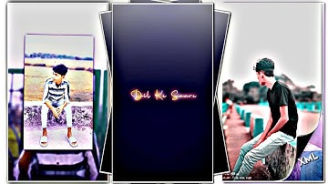 NADAANIYAN SONG XML 🌈👀🌊 TRENDING LOVE SONGS XML ⚡🌀✨ ALIGHT MOTION XML FILE ||@3D_ASHIF_EDITZ