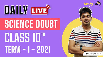 Science Doubts Classes for Term 1  | Class 10 | L 01| MCQ Practice | CBSE Term 1 | Study Isle