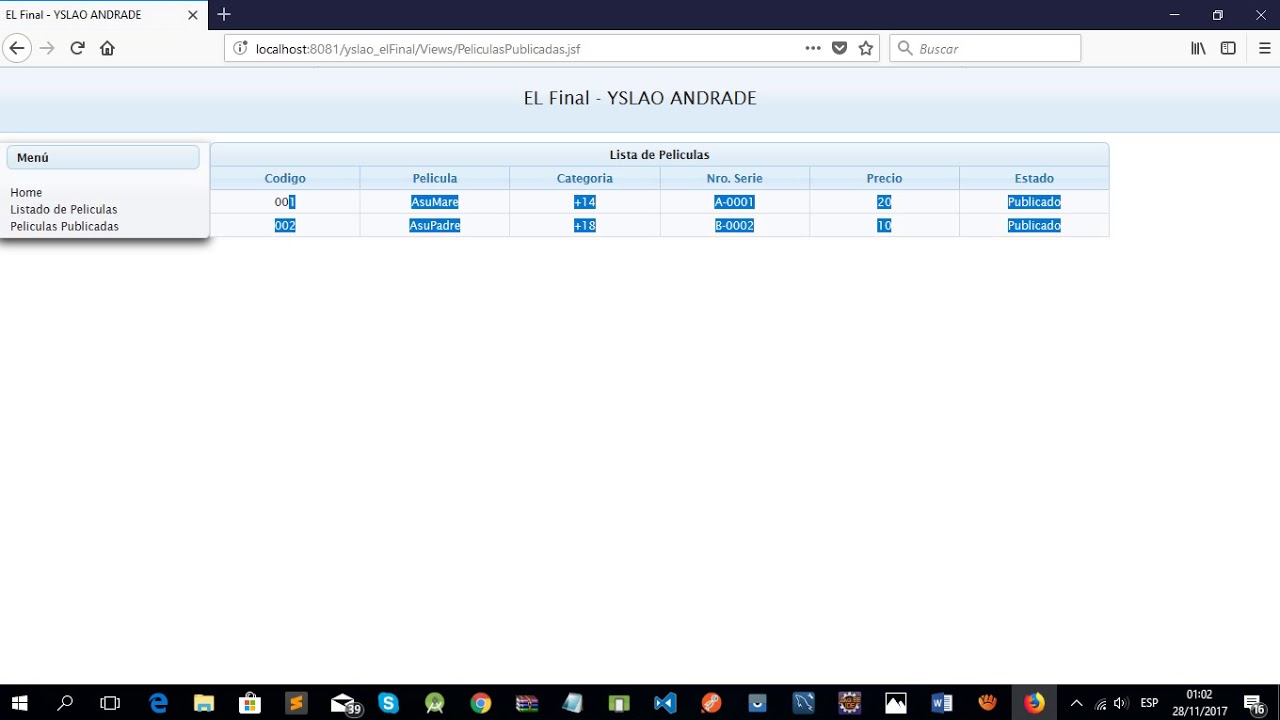 JPA - JSF - Java web - YouTube