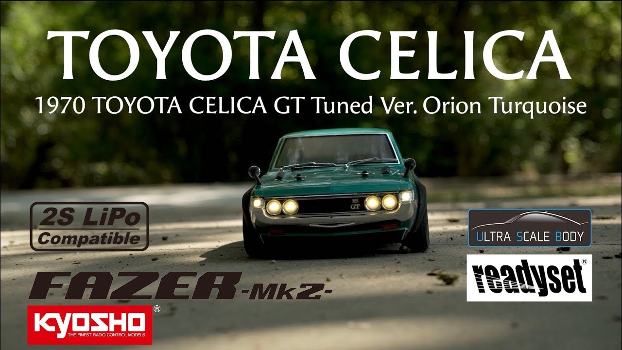 NEW Fazer Mk2: 1970 TOYOTA Celica GT Tuned Ver. Orion Turquoise