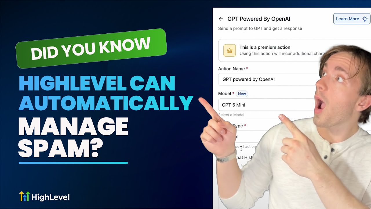 Did You Know HighLevel Can Automatically Manage Spam?
