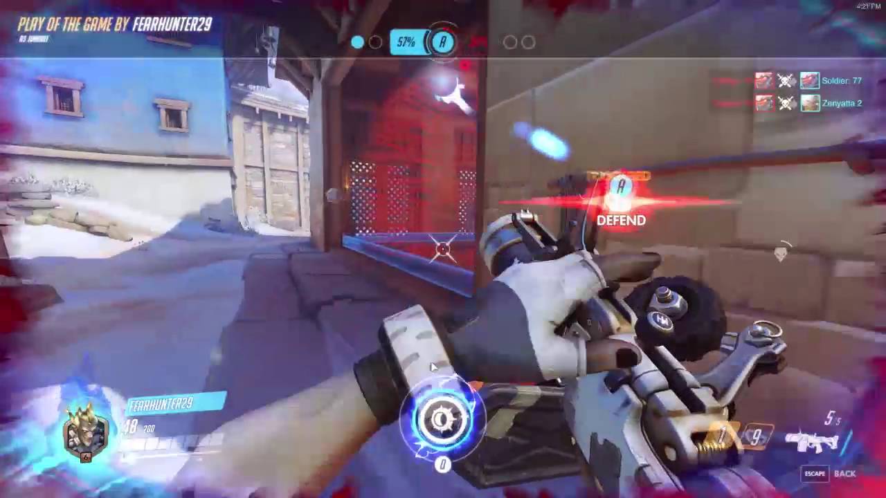 Junkrat Ult Penta vs Bots