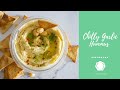 Chilly garlic hummus recipe  creamy and vegan mediterranean delight