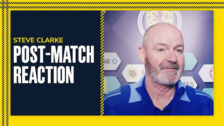 Steve Clarke Post-Match Reaction | Poland 1-2 Scotland