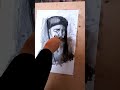 رسمتي بخامة الفحم حبيبي البابا كيرلس