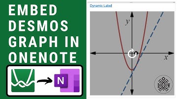 Embed Desmos Graph in Microsoft OneNote