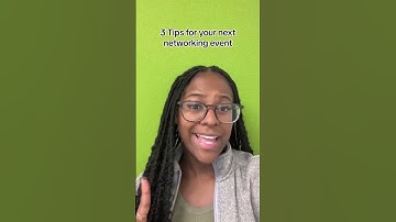 3 tips for your next networking event #engineeringmajor #collegecourse #stemmajor