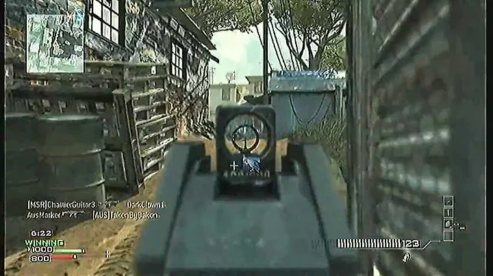 MW3: BEST Free For all Tips (30-3) G36c w/ Silencer on Mission