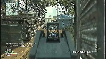MW3: BEST Free For all Tips (30-3) G36c w/ Silencer on Mission
