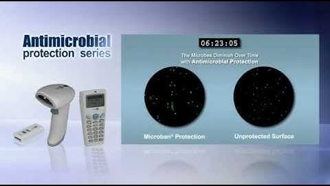 CipherLab Antimicrobial Protection Series Healthcare Application