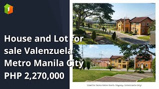 House and Lot for sale Valenzuela Metro Manila City