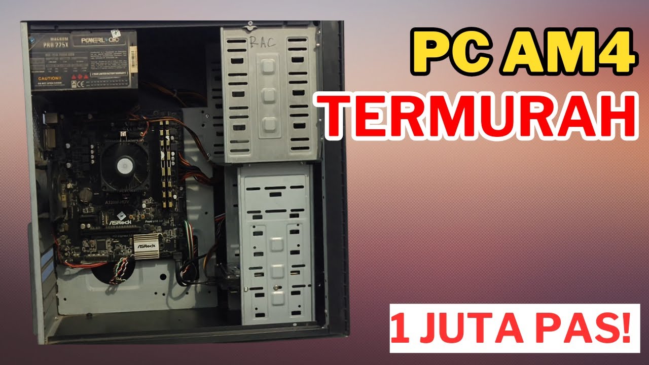 [RAKIT PC 69] TANTANGAN RAKIT PC AM4 SEMURAH MUNGKIN - YouTube