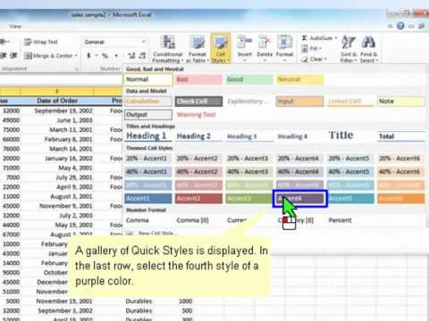 Style 7 Chart Quick Style Excel