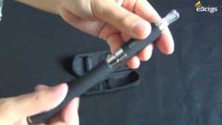 Electronic Cigarette with MT3 Bottom Heating Coil Visible Window Atomizer/Battery Indicator screenshot 1