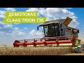 ДЕМОПОКАЗ НОВОГО CLAAS TRION 730! МОЛОТИМО ПШЕНИЦЮ ВРОЖАЮ 2023!