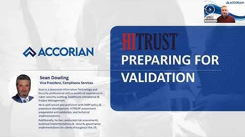 HITRUST – Beyond the Basics by Accorian