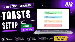 018 Toasts | Django + Next.js E-Commerce