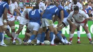 Rugby 2007. Pool A. England v Samoa