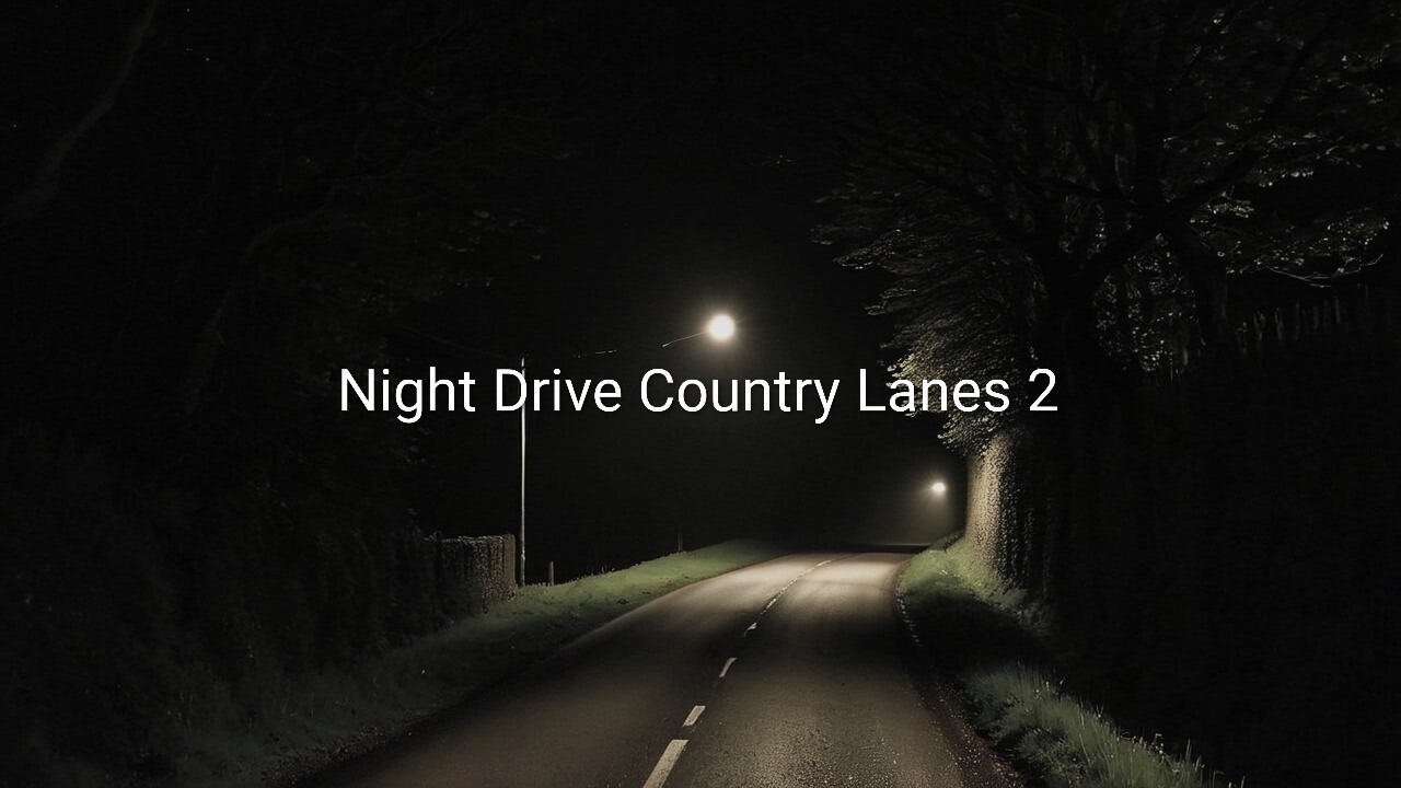 Night Drive Country Lanes Pt2