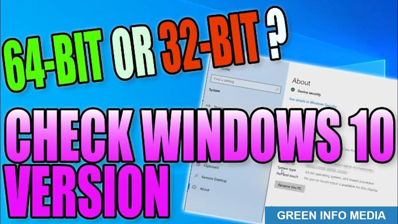 64 bit versions only