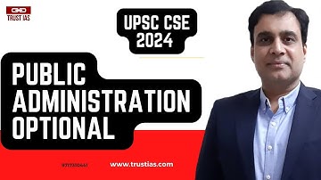 New Public administration Batch I 2023 I CSE UPSC 2024 I Ashish Sir I Optional Online Coaching