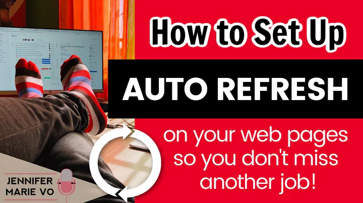How to Auto Refresh Your Web Page in Google Chrome to get MORE JOBS and be notified instantly!