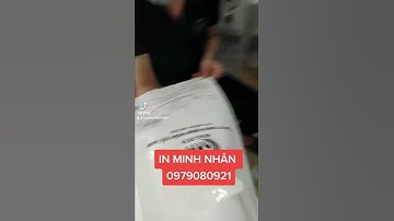 Máy in lưới lên túi bóng và các vật phẳng