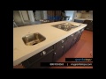 Custom Quartz Counters - Miter Edge Custom Quartz Counters - Miter Edge