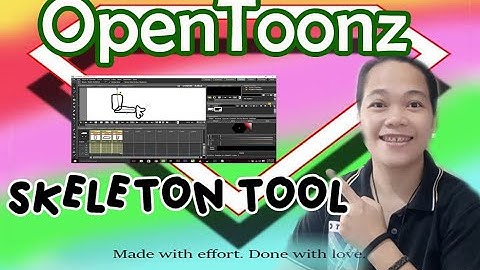 SKELETON TOOL | OPENTOONZ - TAGALOG - ENGLISH TUTORIAL