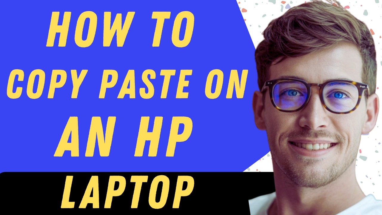 How To Copy Paste On An Hp Laptop In 2026- Full Guide - YouTube