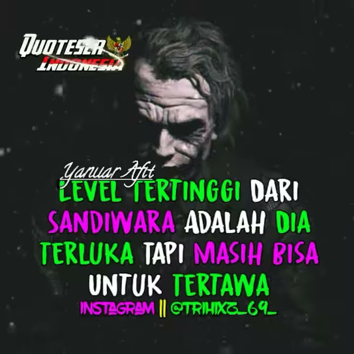 STORY WA JOKER KEREN TERBARU!!! ~LAY LAY