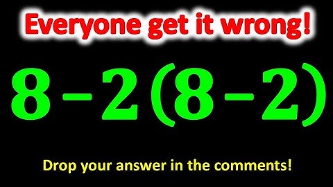 This Math Problem Confuses Almost Everyone! 🤯