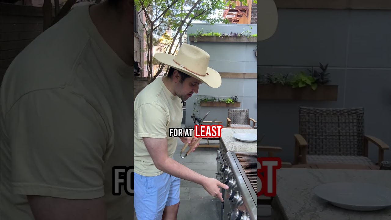 BBQ Pro Tips: Let the grill heat up!!! Before placing any meat on it!