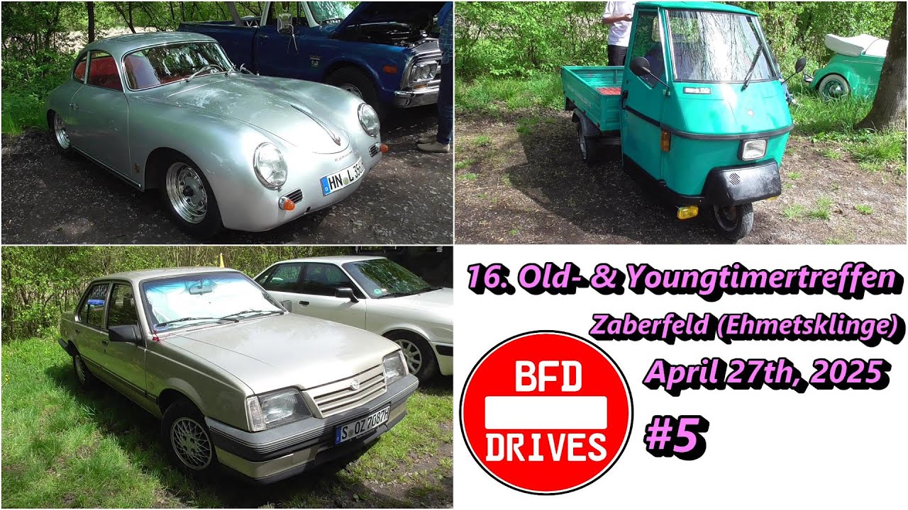 🚘 16th Classic Car Meeting Zaberfeld (Ehmetsklinge)  ⛔️ 2025 🚗 Part 5/13