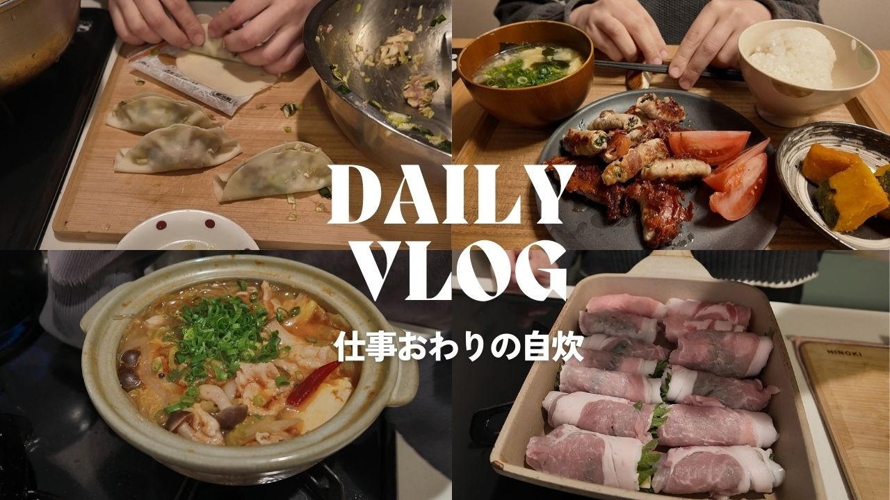 平凡な25歳の夜ごはん｜雑な餃子の末路