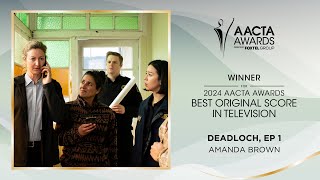 Harry Connick Jr presents Deadloch the AACTA Award for Best Original Score in TV