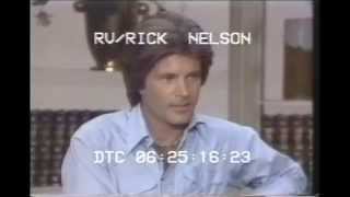 Rick Nelson Dinah Shore Interview 1975