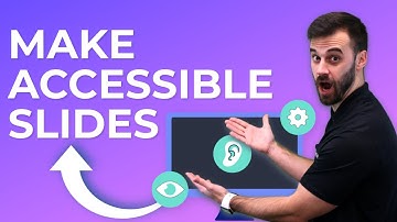 How to Make Accessible Presentations 101