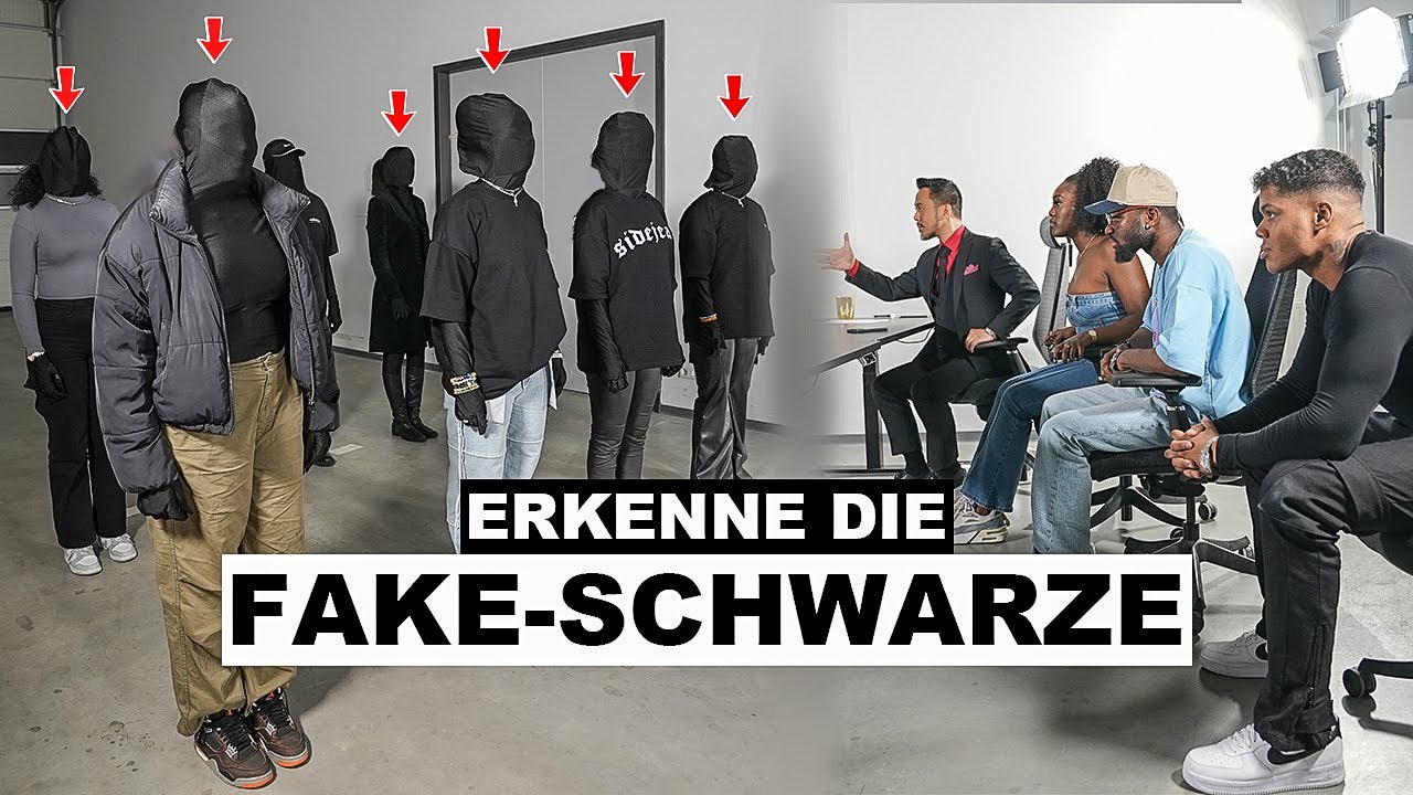 CRAZY!.. 😱 Erkenne den FAKE-SCHWARZEN | Nahim Sky