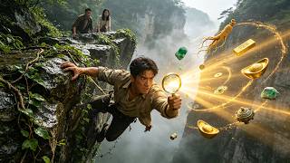 Betrayed by kin, cliff fall rewards him with all-magnify treasure appraisal glass