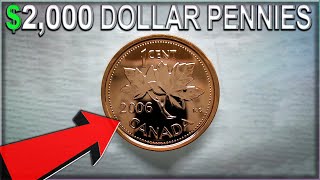 Extremely Rare 2006 Canadian Penny Varieties