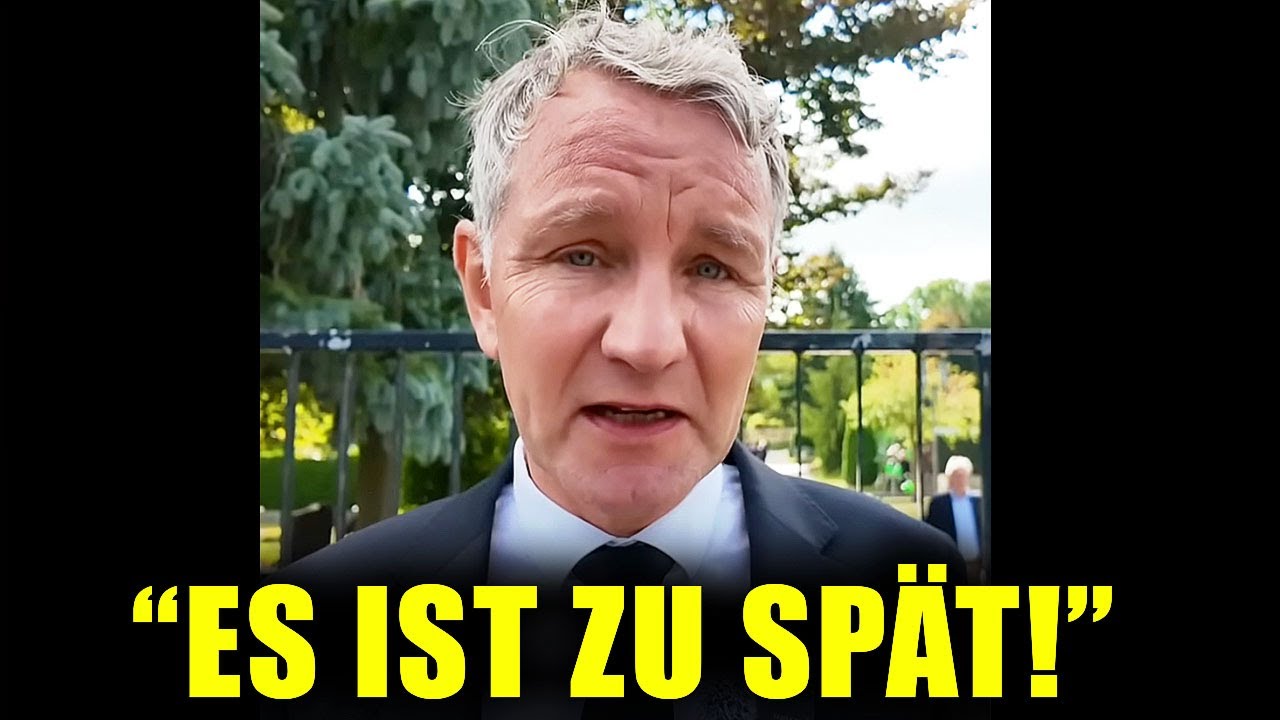 Björn Höcke „Sagen Sie Ihrer Familie, sie soll sich vorbereiten“ - YouTube