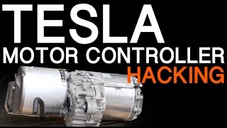 Tesla model s motor inverter hacking