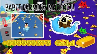 Best farming method in BABFT???? || Roblox