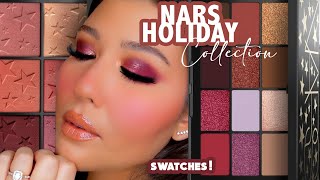 NARS Holiday 2022 Collection | Stargaze Eyeshadow Palette + Rising Star Cheek Palette | + SWATCHES!