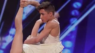 Kid Dancers Izzy and Easton Dazzle With Contemporary Dance - America's Got Talent